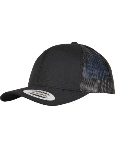 FLE-6606TR-Trucker Recycled Polyester Fabric Cap